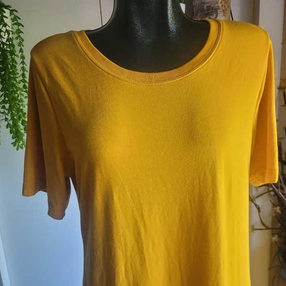 Vero Yellow T Shirt Maxi Dress S - Picture 2 of 5